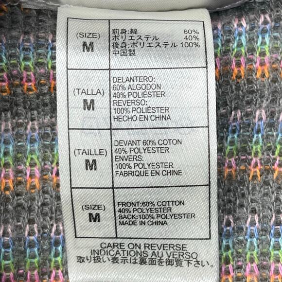 Disney Boutique Knitted Multicolor Sleeveless Mickey Minnie Mouse Hoodie size M - Picture 7 of 8